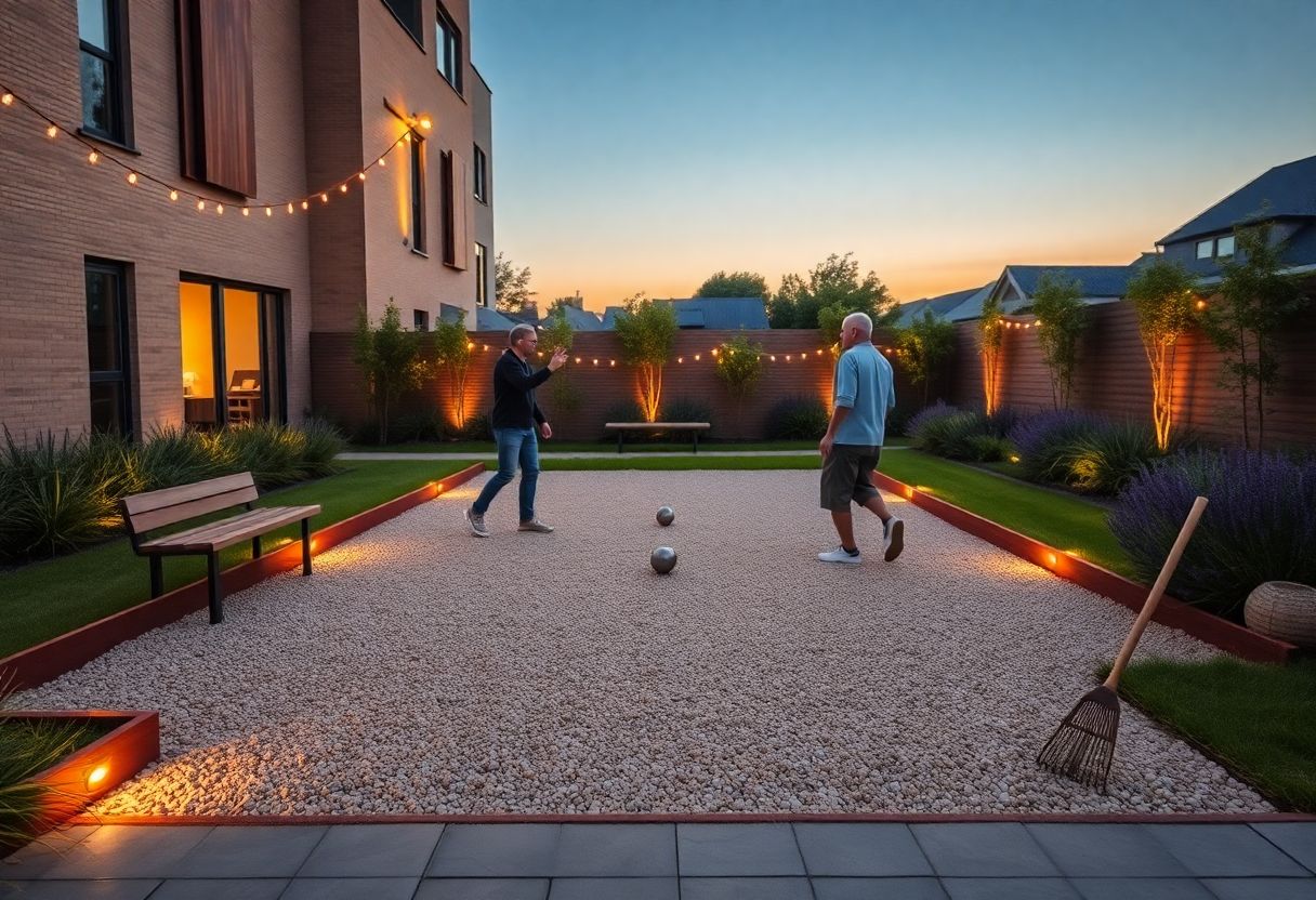 Comment faire un terrain de pétanque sans décaisser ?