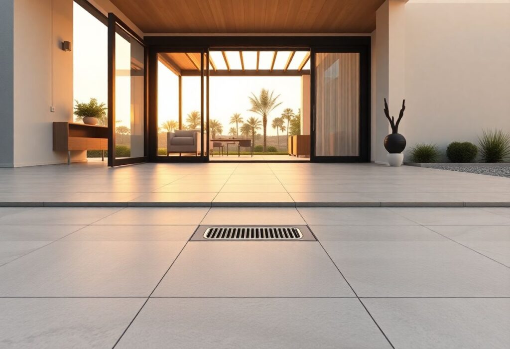 Terrasse sur plot au seuil de porte : guide d'installation