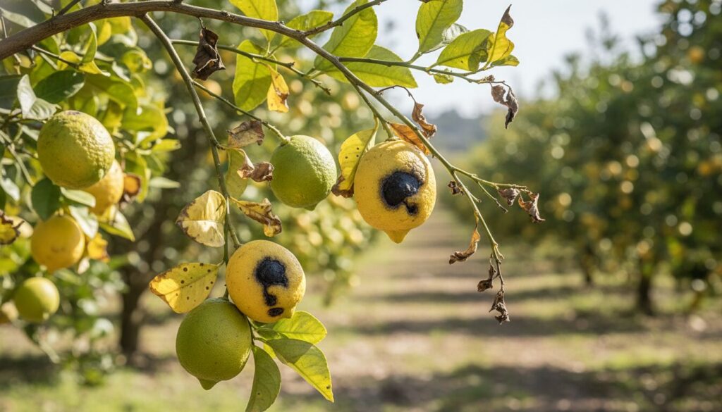 citronnier maladies photos