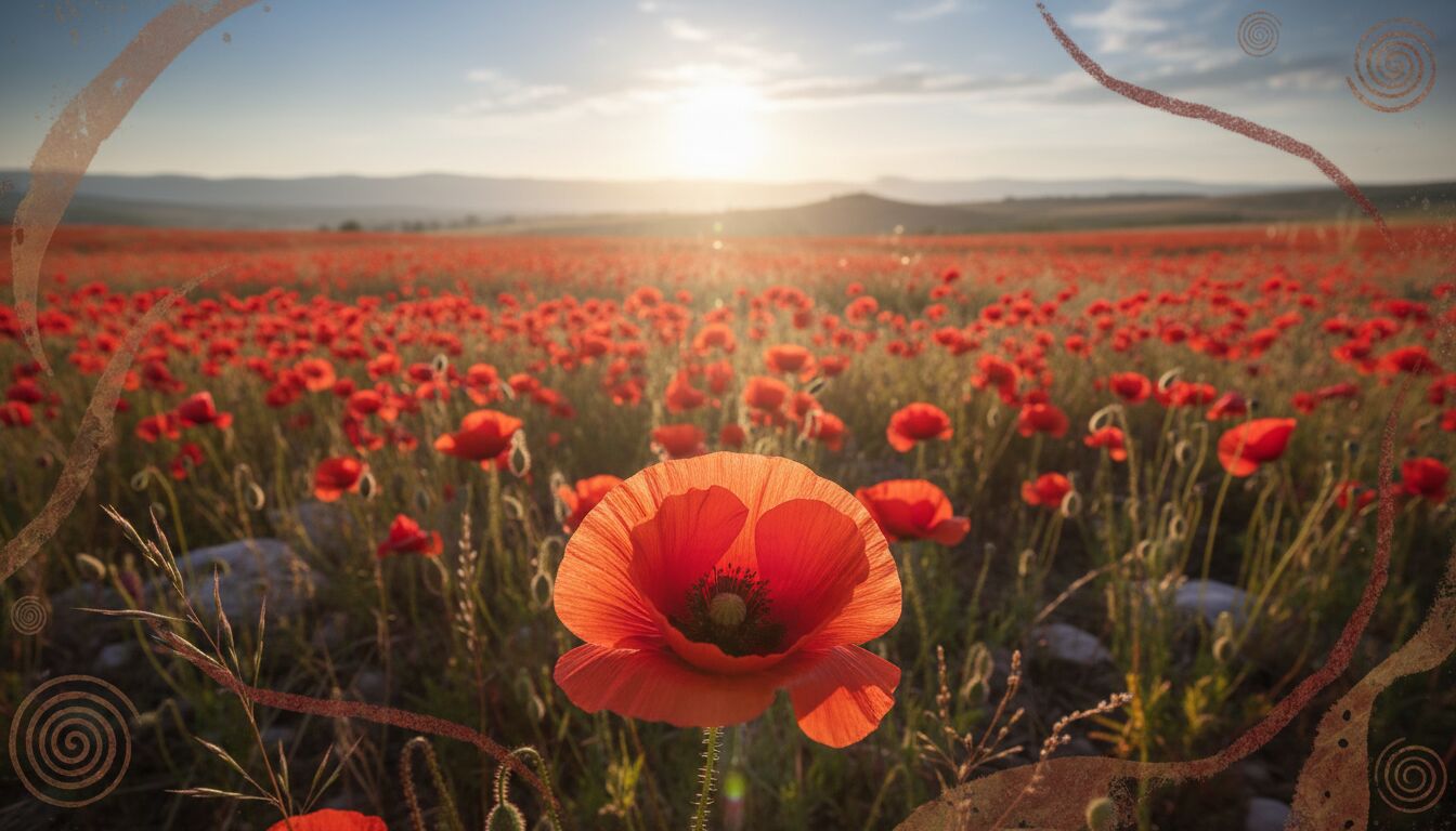 coquelicot symbole spirituel