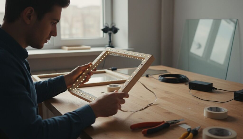 Découvrez comment créer un cadre lumineux facilement grâce à notre guide étape par étape, idéal pour embellir votre intérieur avec une touche lumineuse personnalisée.