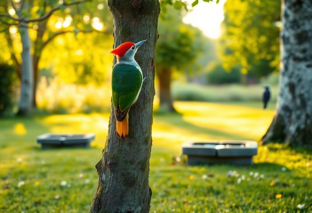 Pivert dans le jardin : signification et message de la nature