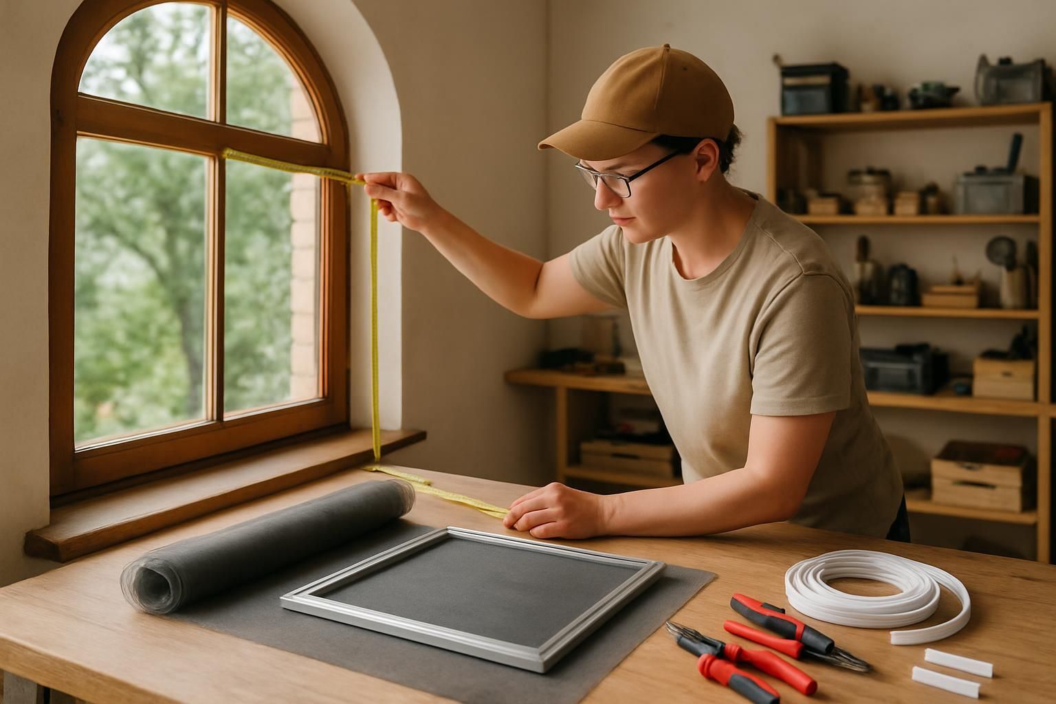 Découvrez notre guide complet pour fabriquer une moustiquaire adaptée à une fenêtre cintrée. Suivez étape par étape toutes les instructions pour protéger votre intérieur des insectes tout en conservant l'esthétique de votre fenêtre.