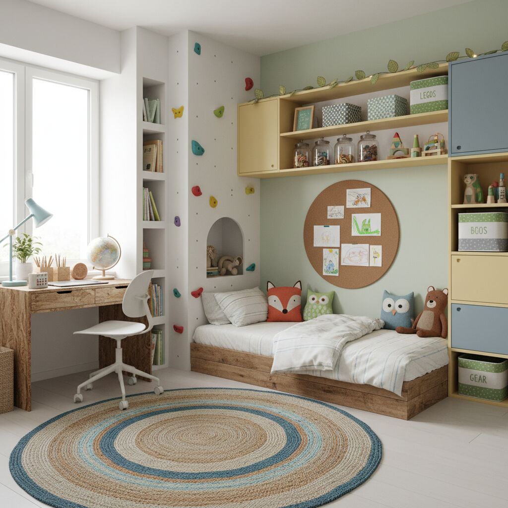 Découvrez 12 idées déco originales et pratiques pour aménager une chambre de garçon de 10 ans, alliant style et fonctionnalité.