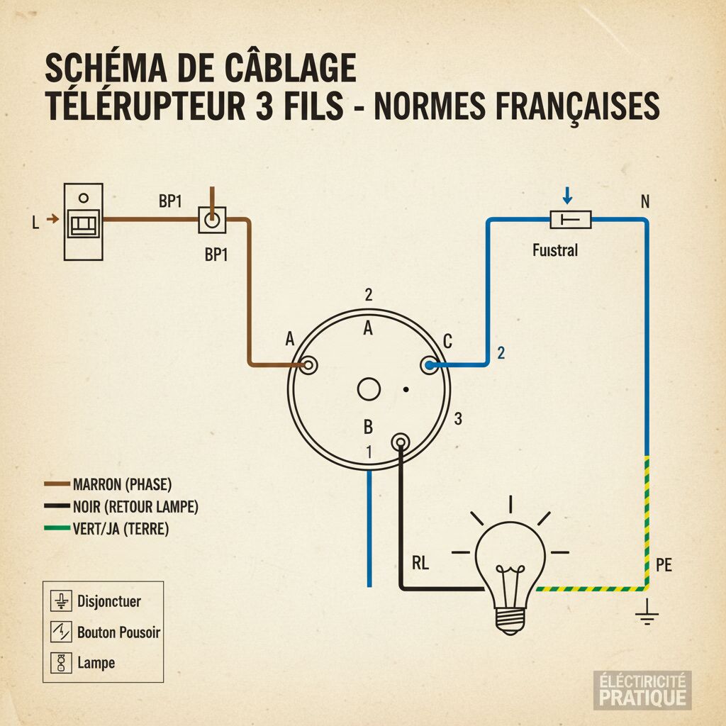 Découvrez comment installer un télérupteur 3 fils grâce à notre guide complet incluant schéma électrique et étapes détaillées pour une installation sécurisée et efficace.
