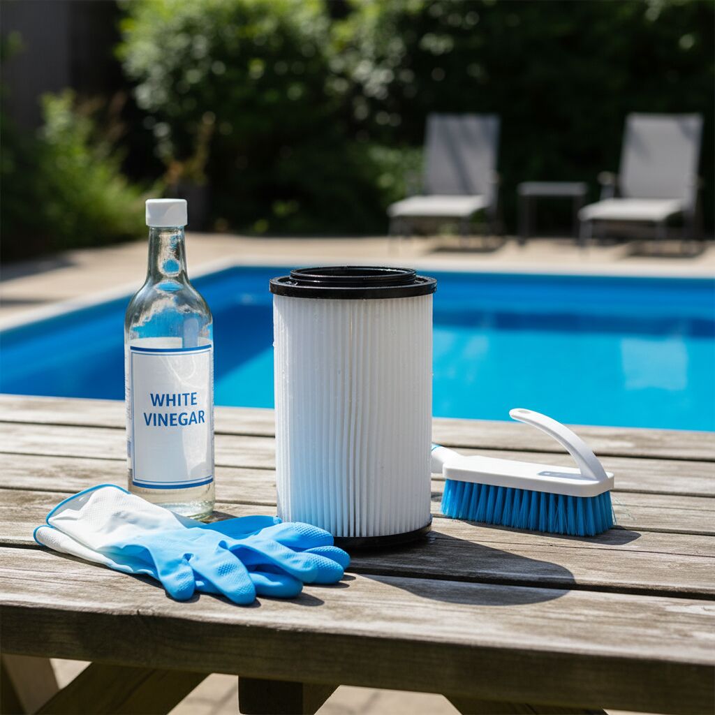 Apprenez à nettoyer efficacement le filtre de votre piscine avec du vinaigre blanc grâce à ce guide pratique et facile à suivre, pour une eau toujours claire et saine.
