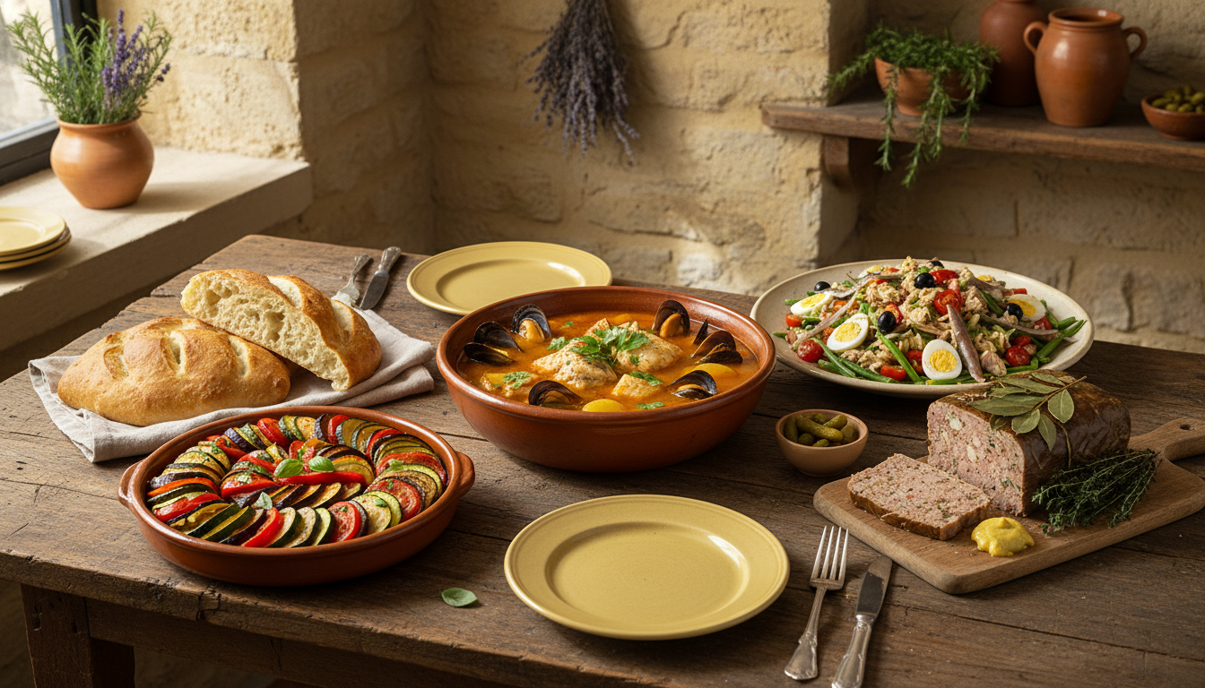 découvrez 5 exemples authentiques de cuisine provençale ancienne, riches en saveurs traditionnelles et en ingrédients naturels du sud de la france.