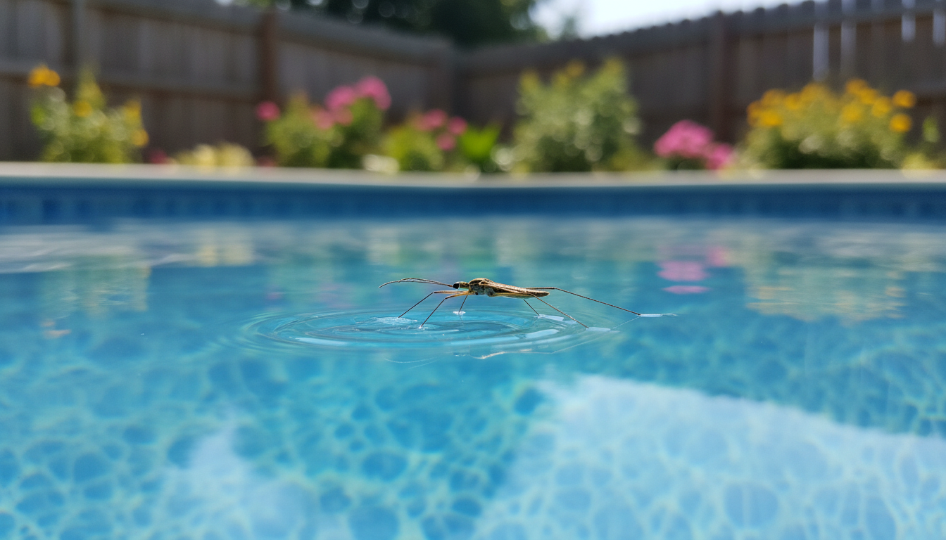 découvrez des méthodes efficaces pour éliminer les araignées d'eau de votre piscine et préserver un espace propre et agréable.