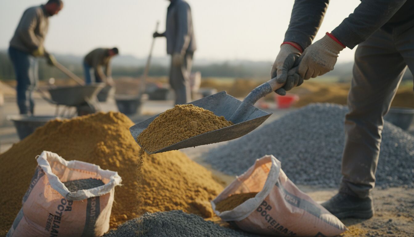 Découvrez notre guide pratique pour le dosage en pelle de la chape maigre, afin d'obtenir un mélange précis et optimal pour vos travaux de construction.