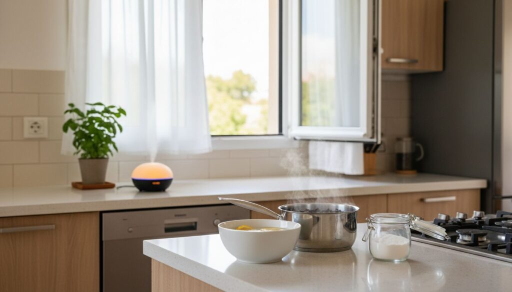 Découvrez 7 astuces simples et efficaces pour éliminer rapidement l'odeur de friture dans votre maison et retrouver une atmosphère fraîche et agréable.