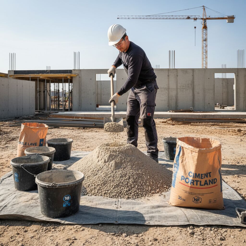 Découvrez notre guide pratique pour le dosage en pelle de la chape maigre et réalisez vos travaux de construction avec précision et efficacité.