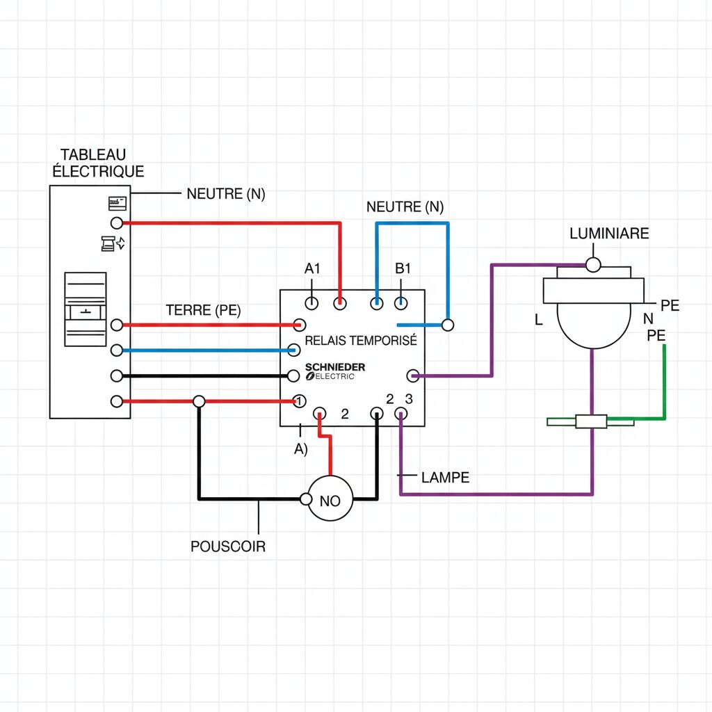 Découvrez un guide clair et détaillé pour l'installation d'un télérupteur 3 fils, incluant le schéma électrique nécessaire pour un câblage sécurisé et efficace.