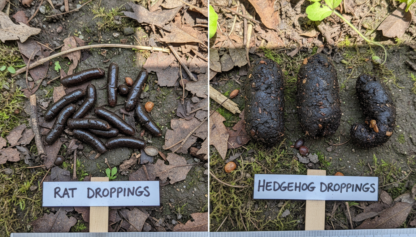 découvrez comment distinguer facilement les crottes de rat de celles d'hérisson grâce à nos conseils simples et pratiques.