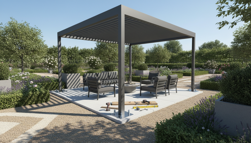 découvrez comment fixer solidement une pergola sur un plot en béton grâce à notre guide étape par étape, pour une installation stable et durable.