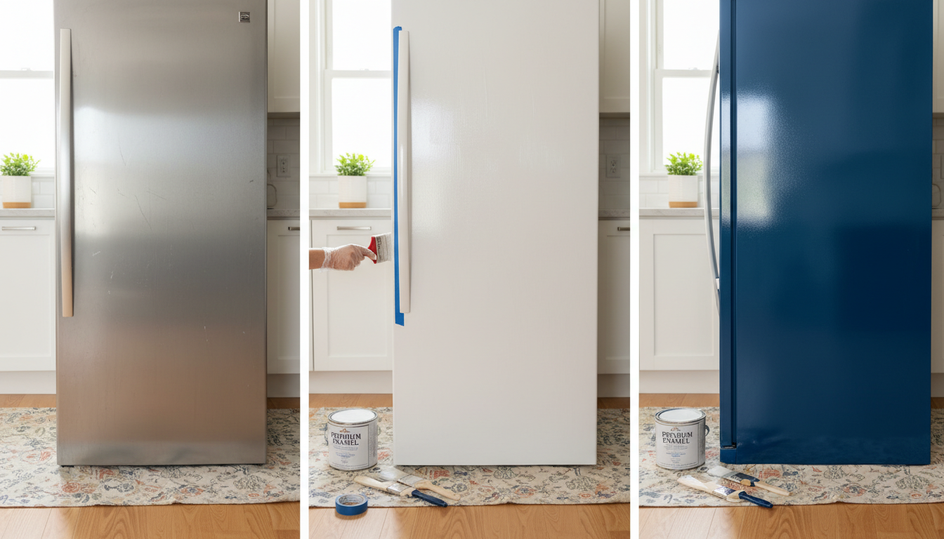 découvrez notre guide complet pour apprendre comment peindre votre réfrigérateur facilement et efficacement. transformez votre électroménager en un objet unique et personnalisé grâce à nos conseils pratiques.