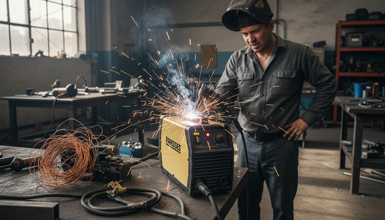 découvrez les 5 problèmes courants du poste à souder parkside fil fourré et comment les résoudre pour améliorer vos soudures.