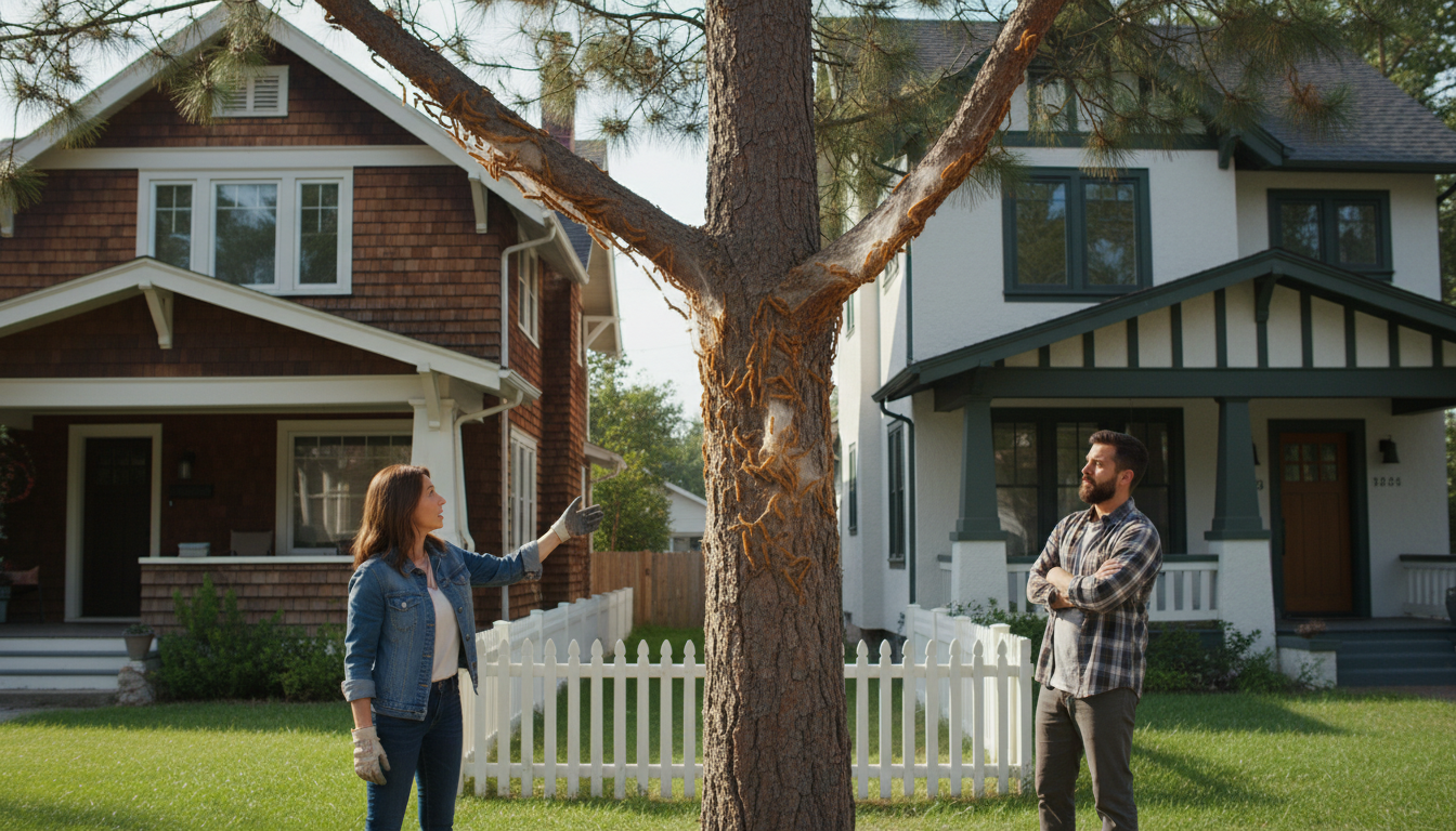 découvrez qui est responsable de la présence des chenilles processionnaires chez votre voisin et quelles sont les démarches pour prévenir et gérer ce problème.