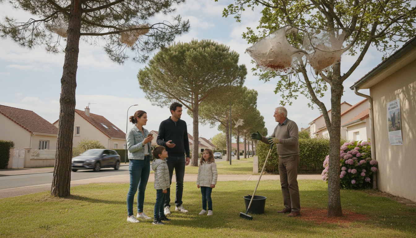 découvrez qui est responsable de la gestion des chenilles processionnaires chez le voisin et quelles sont les obligations légales pour assurer la sécurité de votre environnement.