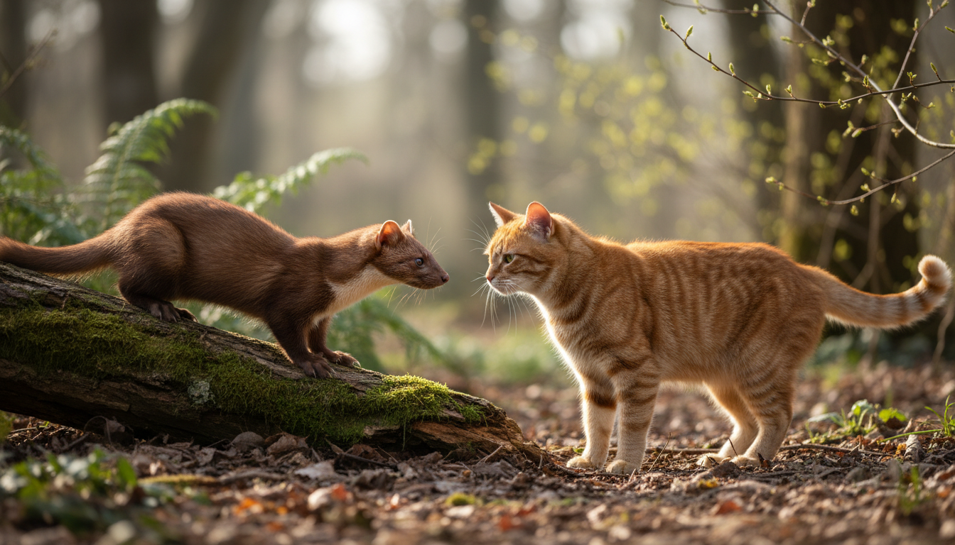 découvrez si une martre peut réellement représenter un danger fatal pour un chat, en explorant leurs comportements et interactions.