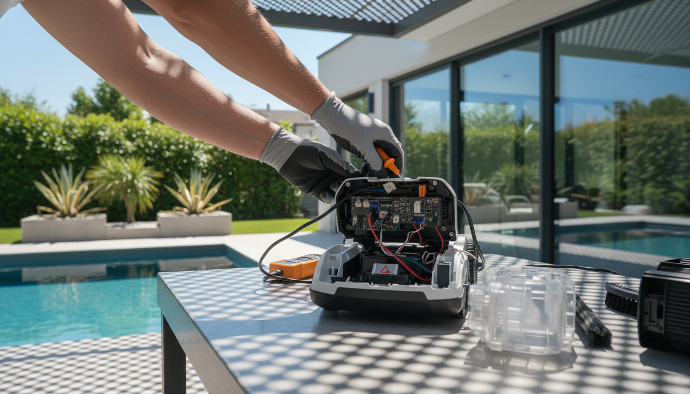 découvrez comment réparer facilement votre robot piscine zodiac qui démarre et s'arrête, avec des conseils pratiques pour un fonctionnement optimal.