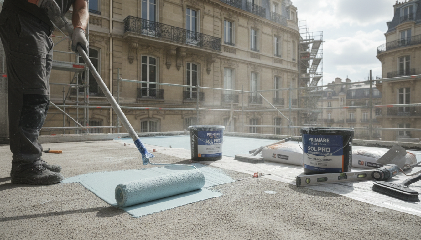 découvrez si l'application d'un primaire d'accrochage est nécessaire avant de réaliser un ragréage pour garantir une adhérence optimale et une finition durable.