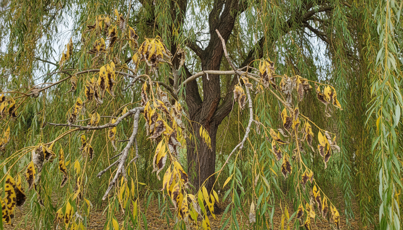découvrez comment identifier les symptômes des maladies du saule pleureur et apprenez les méthodes efficaces pour les traiter afin de préserver la santé de votre arbre.